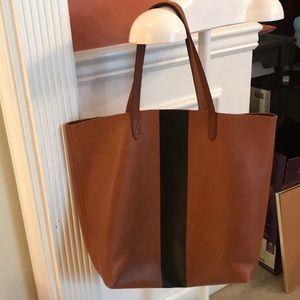 Madewell Leather Tote English Saddle Leather
